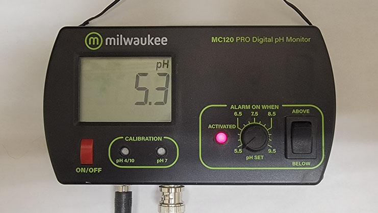 Milwaukee MC120 PRO Digital pH Monitor