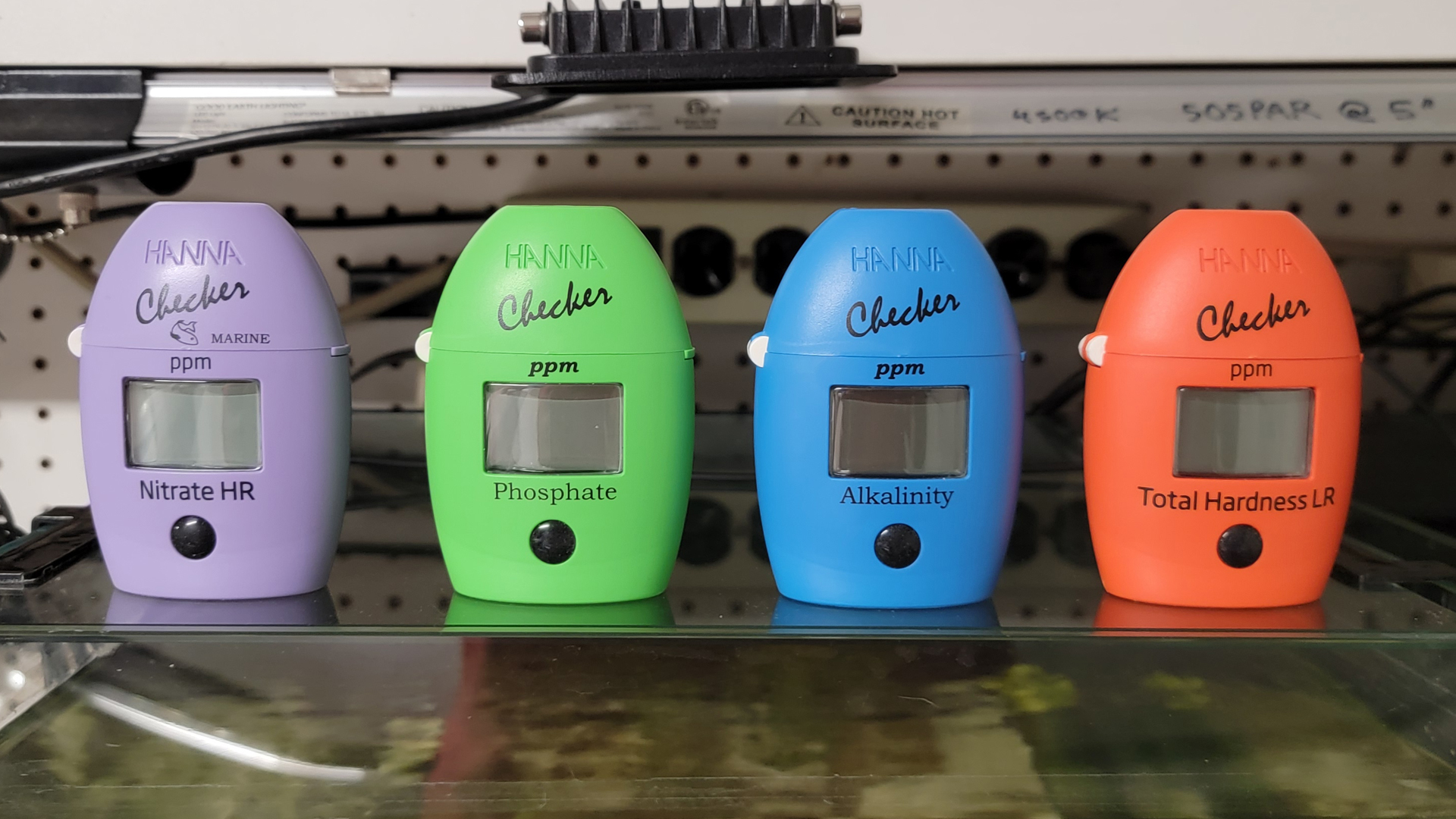 Hanna Checker colorimeters were used to collect data for freshwater organic carbon dosing.